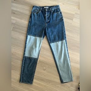 Pacsun patched jeans